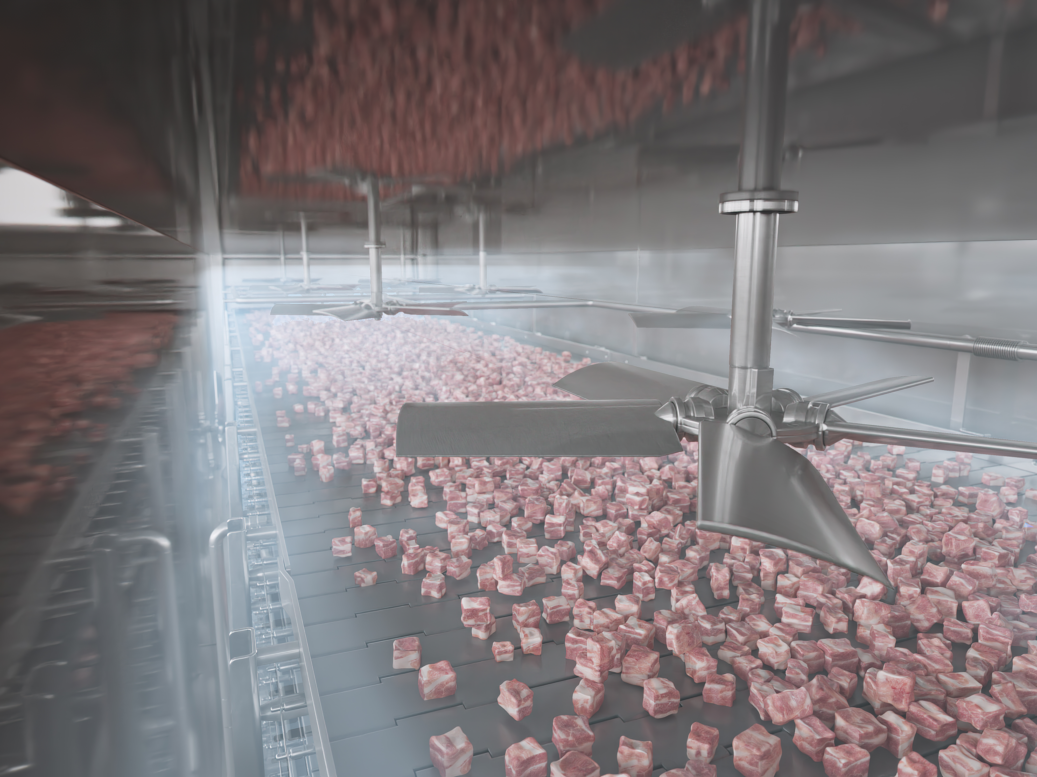 Cryogenic multipass freezer from DSI Dantech