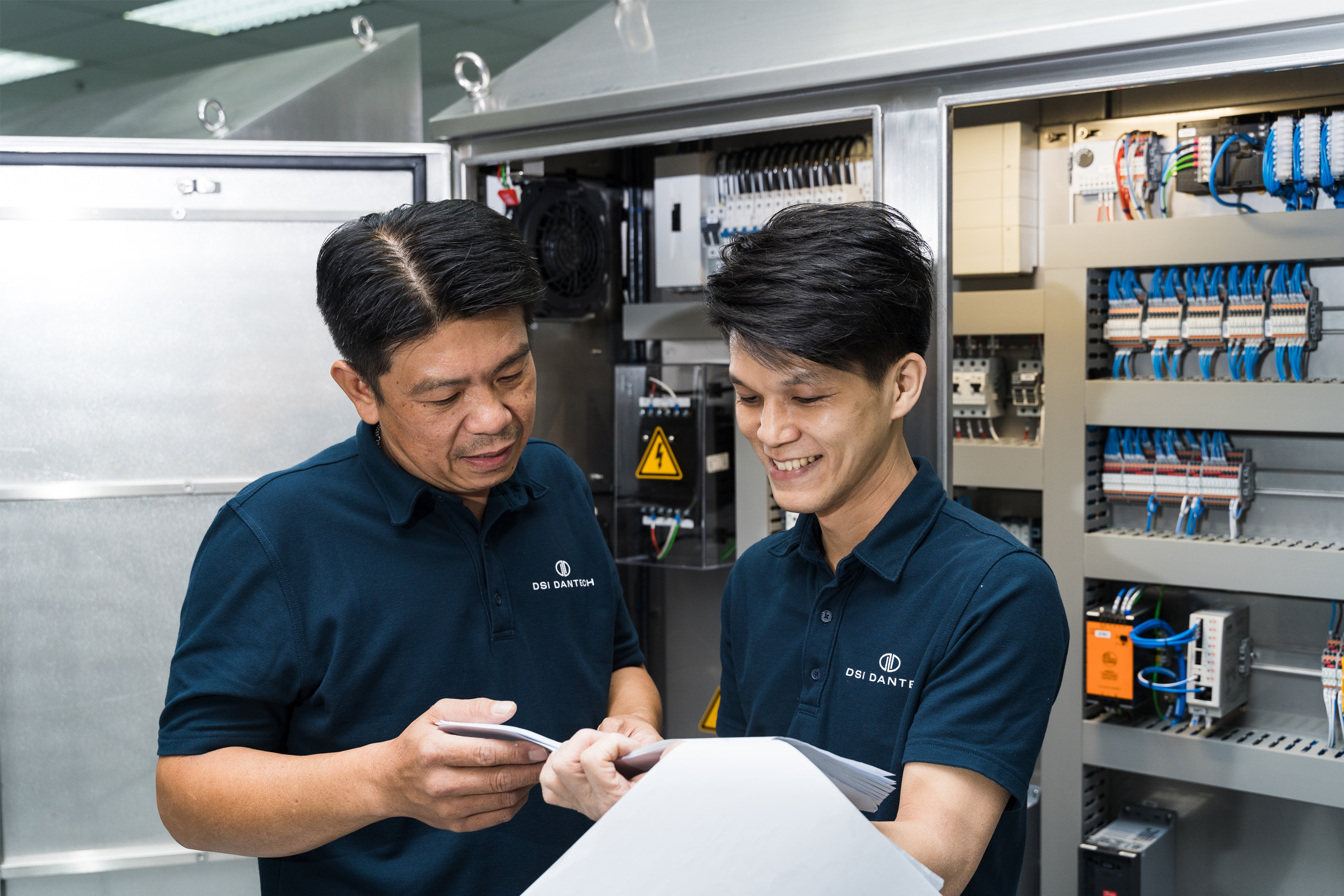 Traning sessions at DSI Dantech