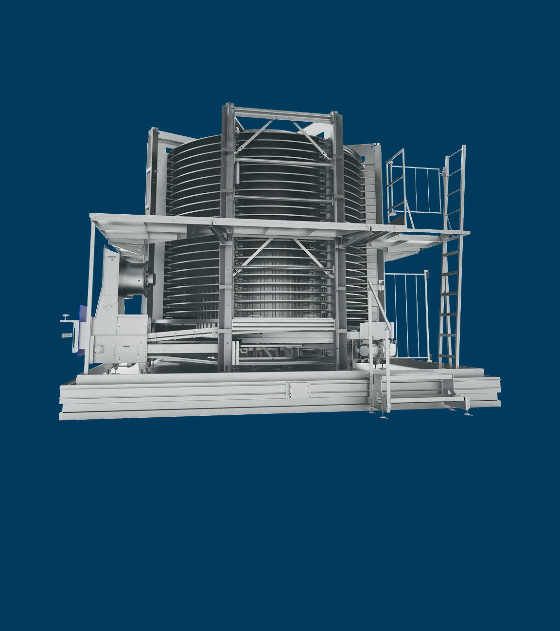 Spiral chiller