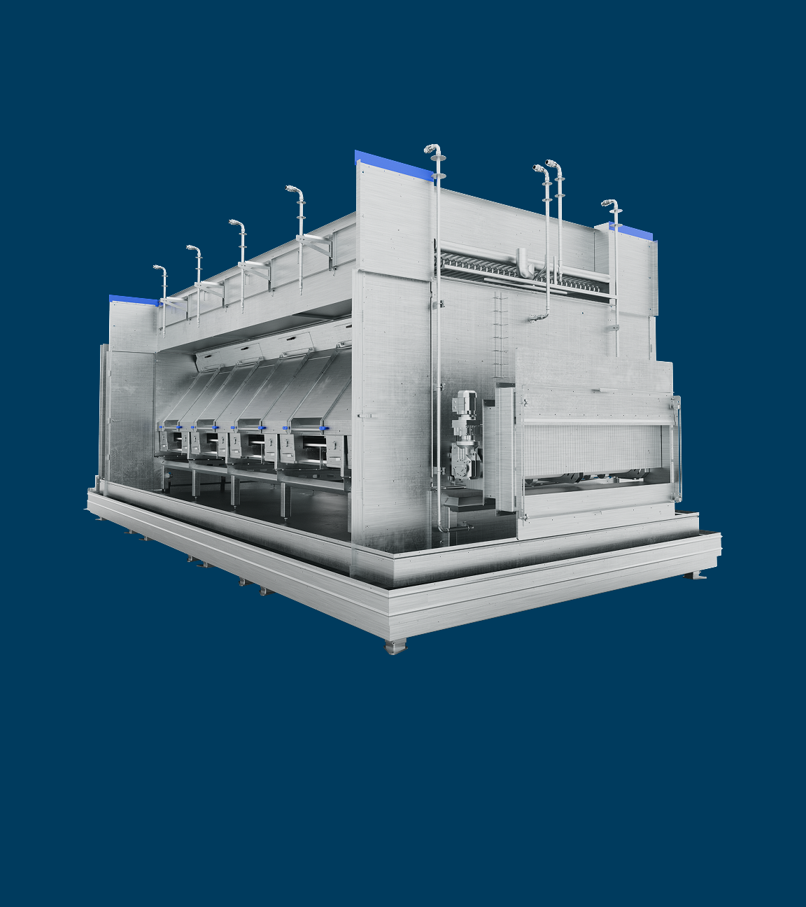 Ultraflow tunnel freezer