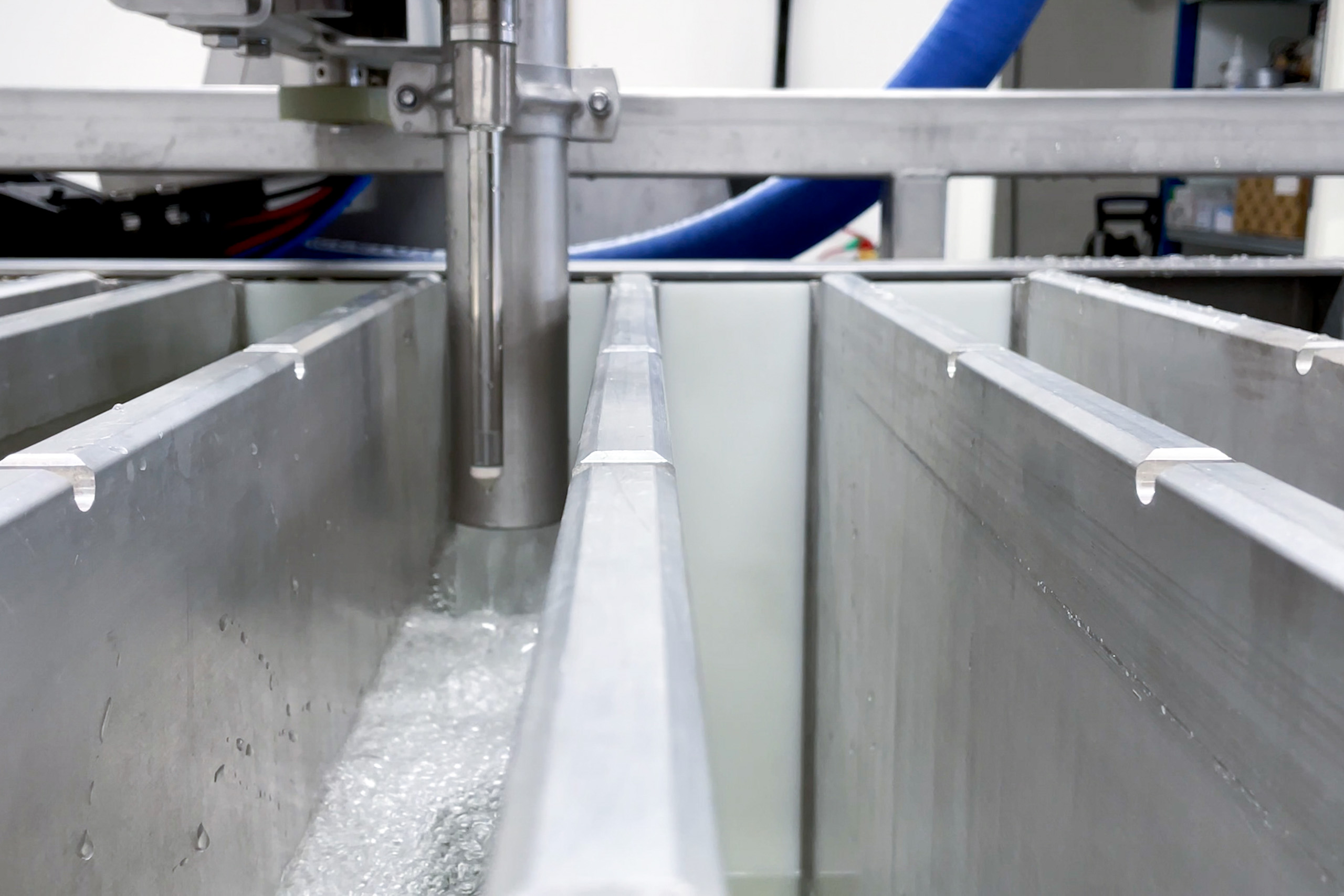 DSI Dantech automatic liquid filler system