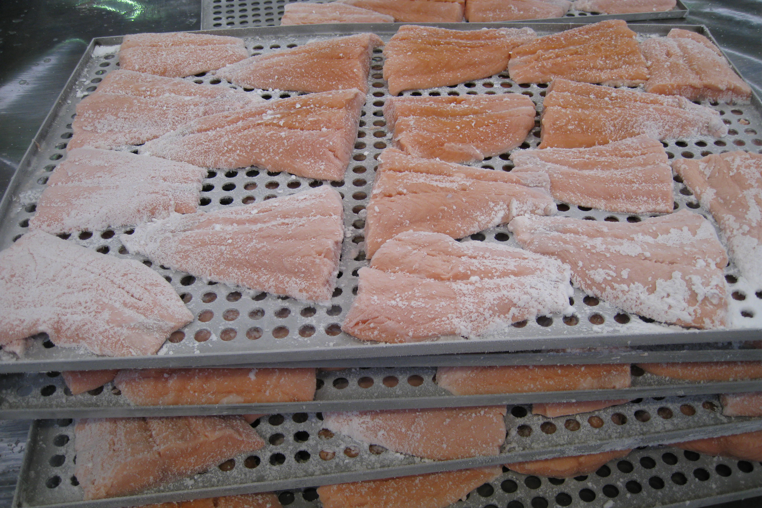 Batch freezing of pharma