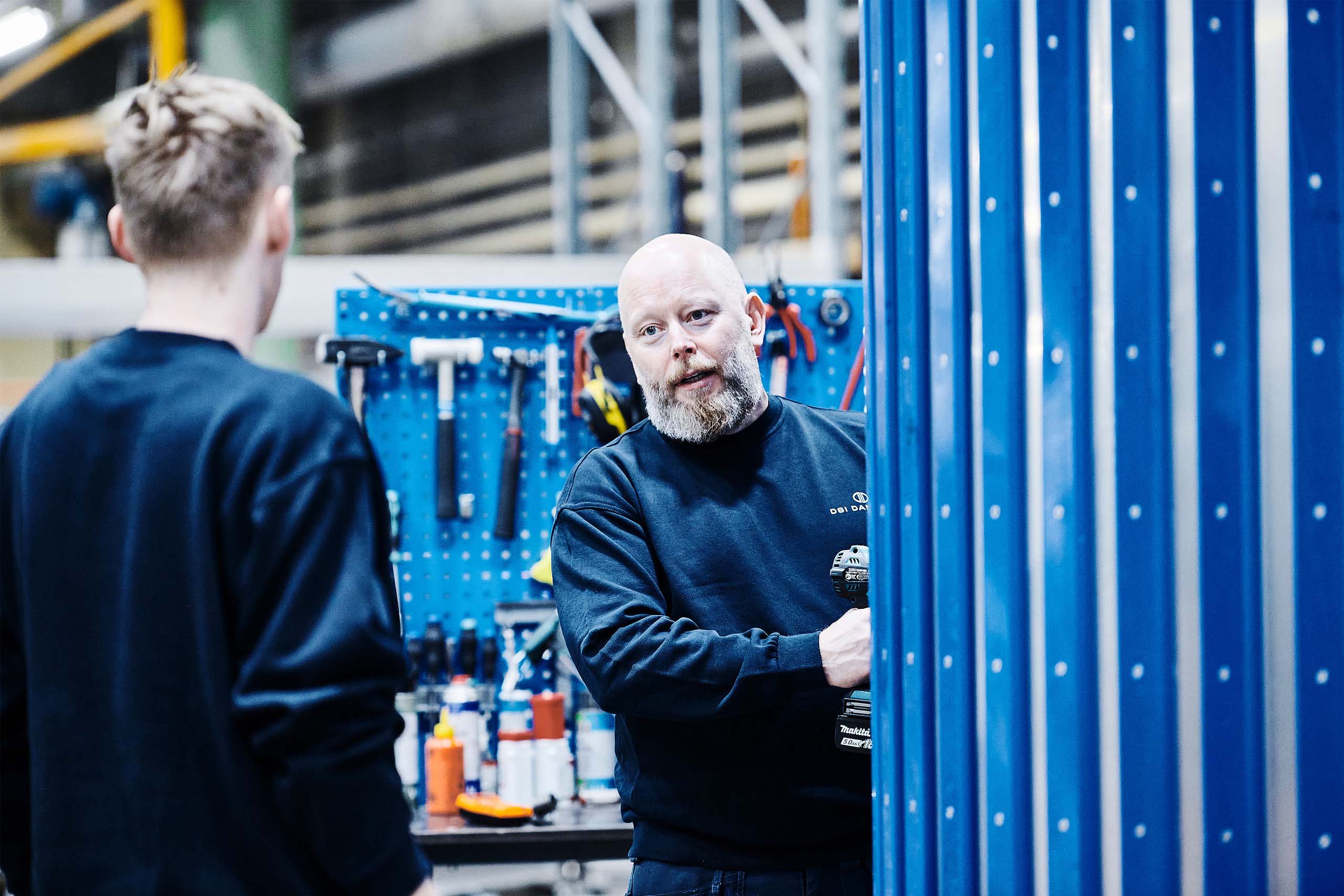 Inspection spiral freezer DSI Dantech