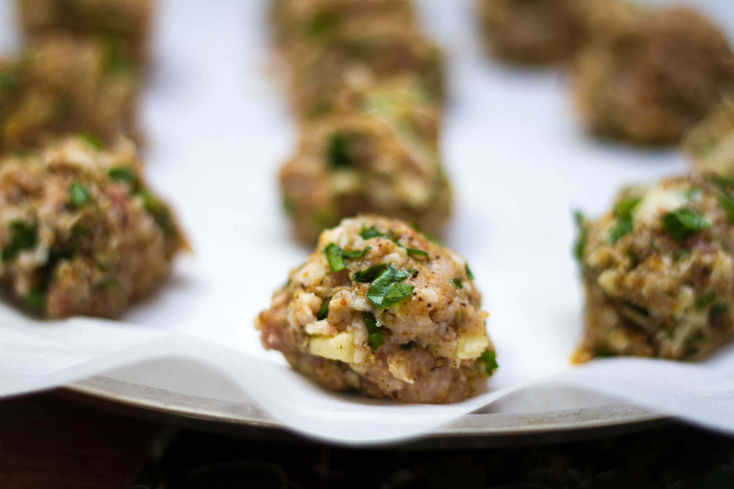 Frozen plant based meat balls