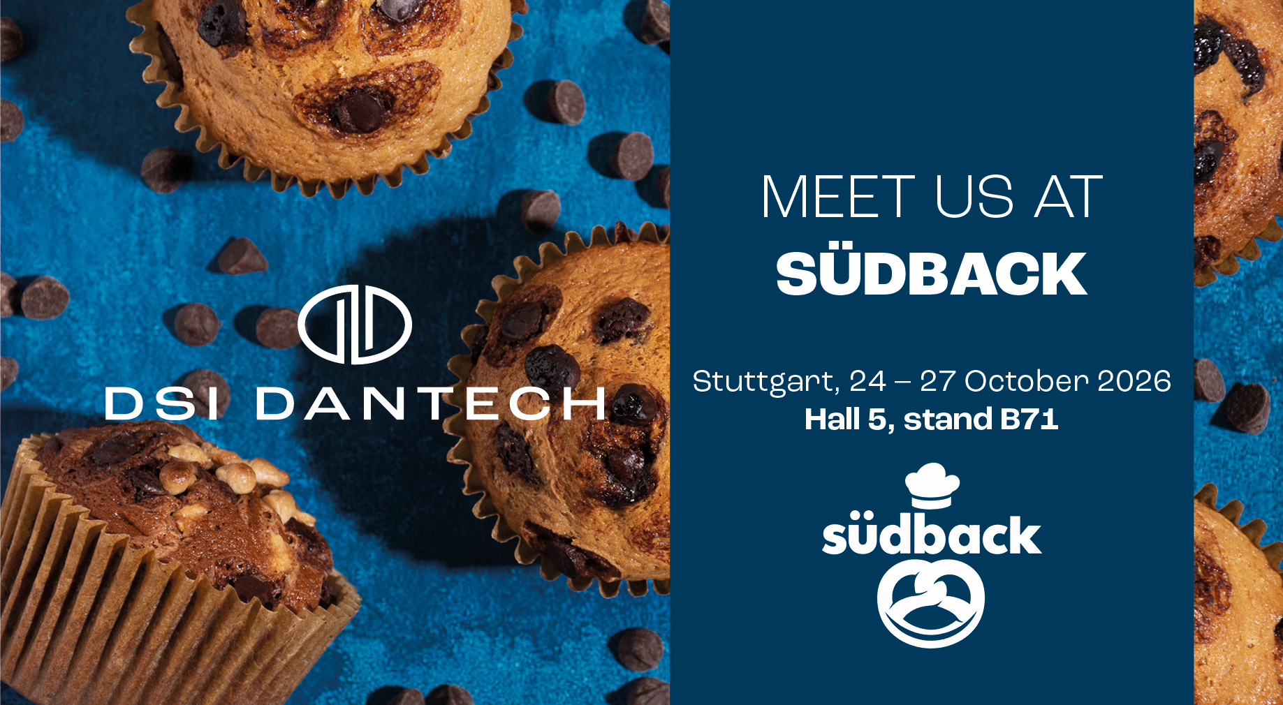 Meet us at Südback, Oct. 24-27th, 2026